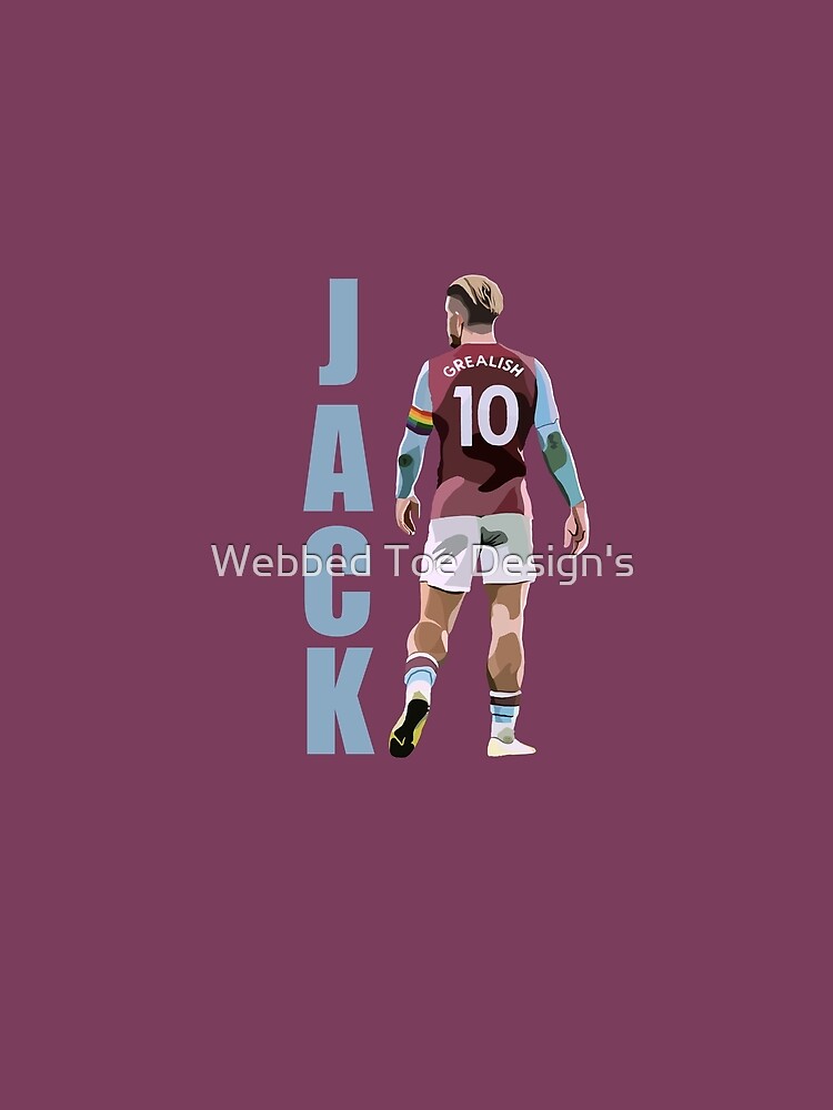 aston villa jack grealish signed shirt