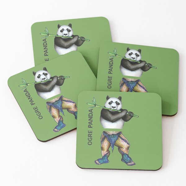Artikelvorschau, OGRE PANDA by FrankenDuo asparagus green entworfen und verkauft von FrankenDuo.