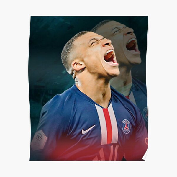 Mbappe Posters | Redbubble