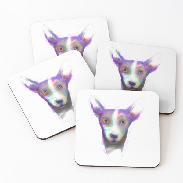 Item preview, The Podenco, Portrait of the cutest dog breed designed and sold by Smurfypixels.