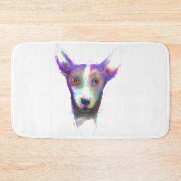 Item preview, The Podenco, Portrait of the cutest dog breed designed and sold by Smurfypixels.