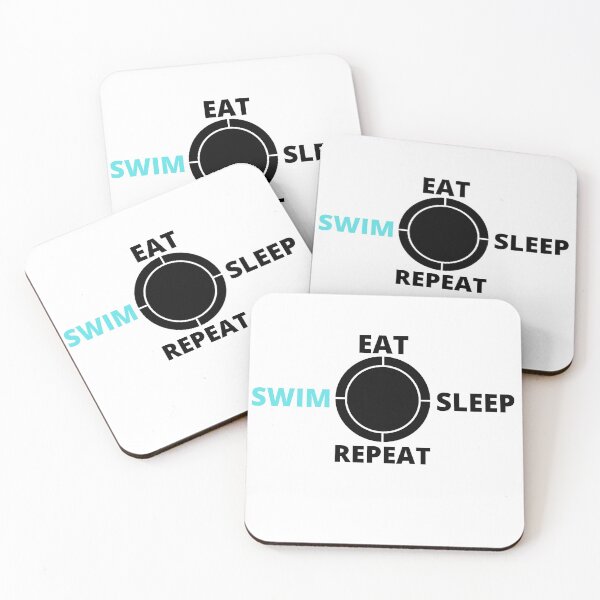 Item preview, eat sleep pool repeat designed and sold by morrismorgan.