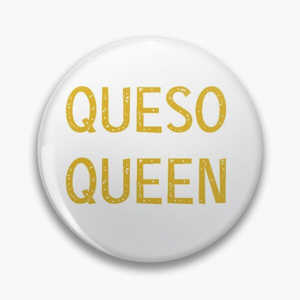 Item preview, Queso Queen in yellow  designed and sold by PixelCookieDsgn.