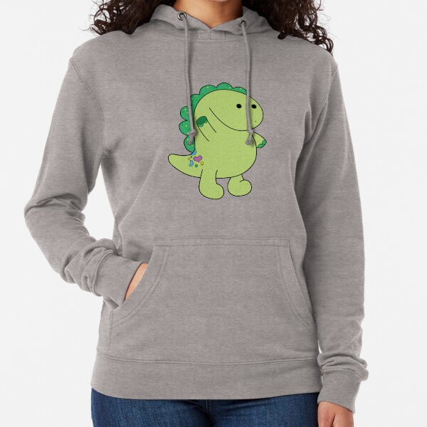 Pickle the Dinosaur Lightweight Hoodie