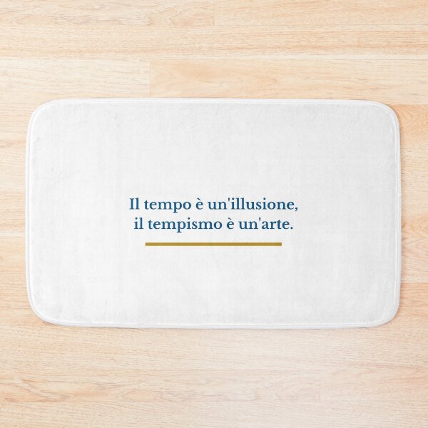 Item preview, Il tempo è un'illusione... designed and sold by FedoraDesign.