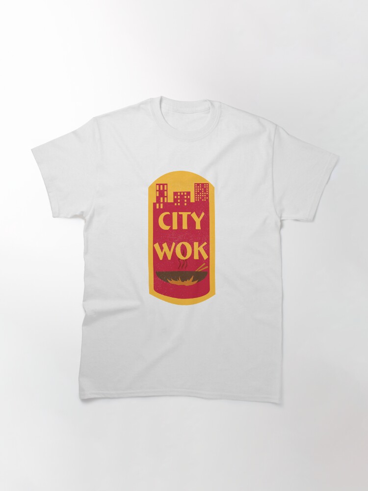 Alternate view of City Wok Logo Classic T-Shirt