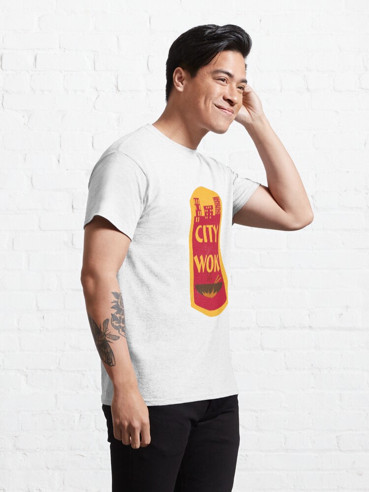 Alternate view of City Wok Logo Classic T-Shirt