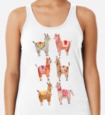 Alpakas Racerback Tank Top