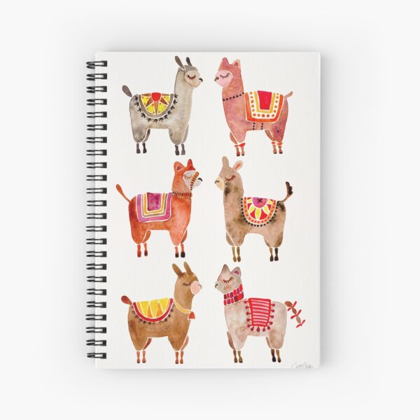 Alpacas Spiral Notebook