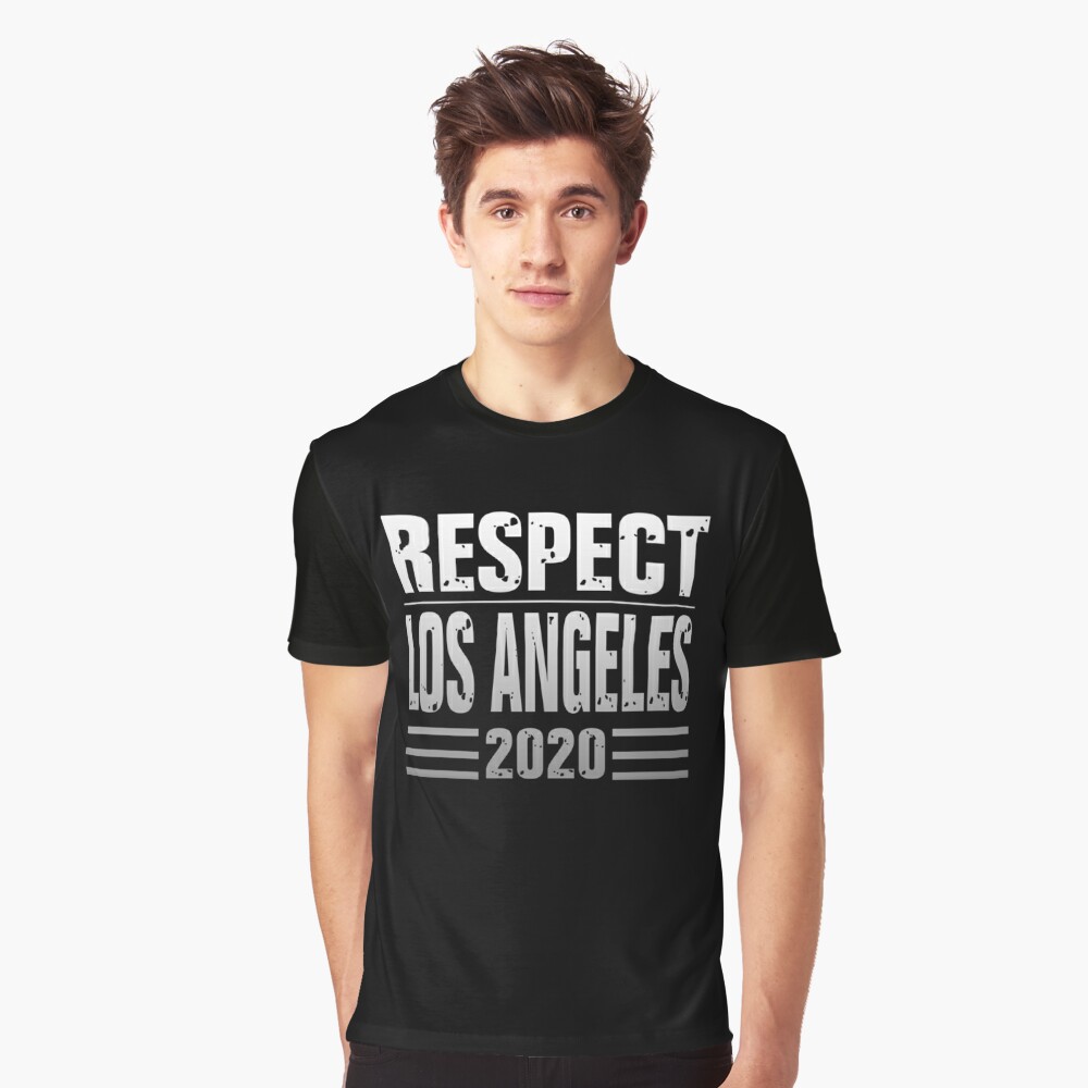 Respect Los Angeles T-Shirt, Los Angeles Dodgers - Dodgers Postseason -  Breakingz Apparel