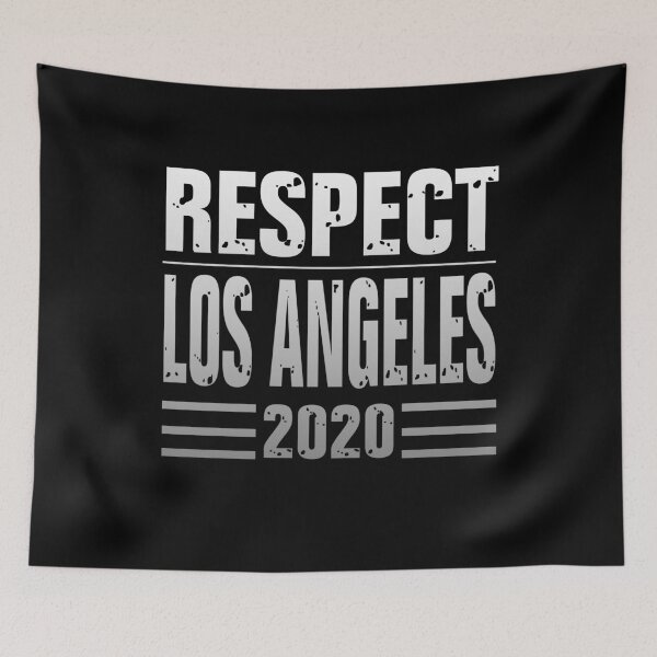 Item preview, Respect Los Angeles 2020 Baseball Playoffs designed and sold by BELASKRI STORE.