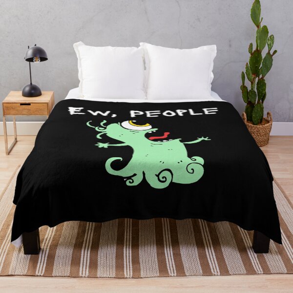 Item preview, Ew, People Alien Fun Spaceship Fright Scared designed and sold by Two Left Hands Design.