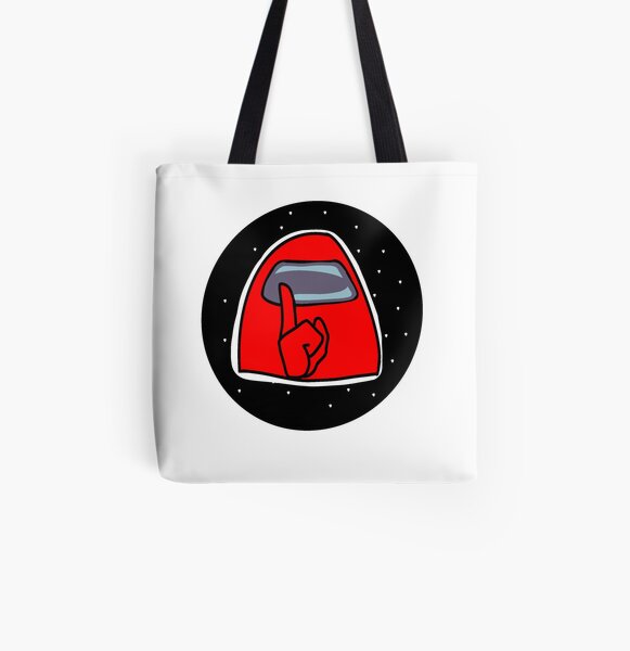 Shhhhhhh All Over Print Tote Bag