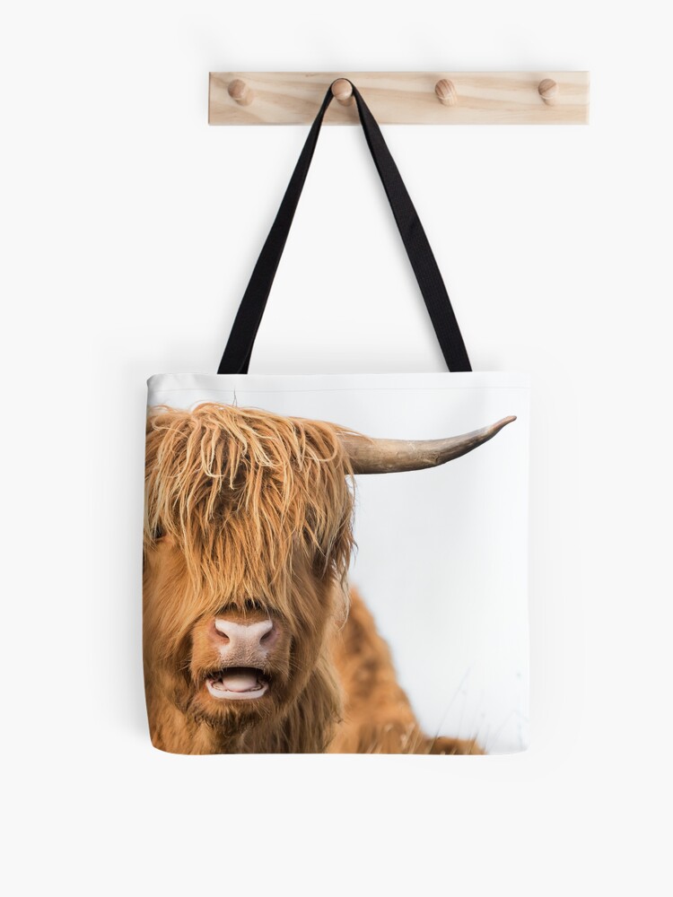 Cheeky Moo, Highland Cow Apron for Sale by Jane Stanley