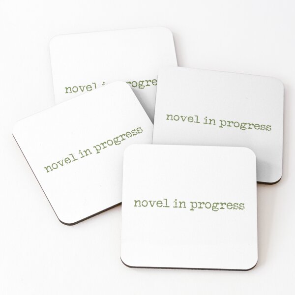 Item preview, novel in progress in military green designed and sold by TeaRoseWriter.