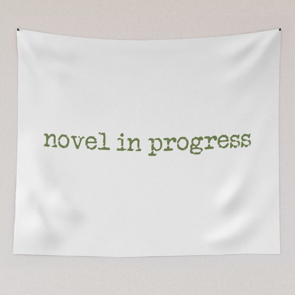 Item preview, novel in progress in military green designed and sold by TeaRoseWriter.