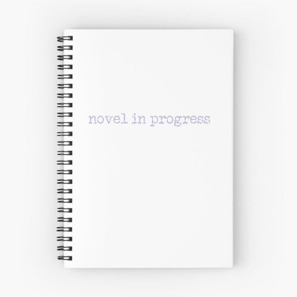 Item preview, novel in progress in lavender designed and sold by TeaRoseWriter.