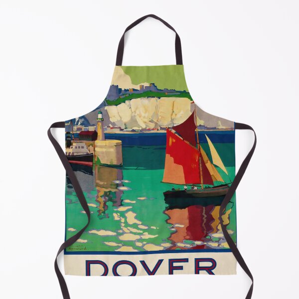 Item preview, Dover retro poster designed and sold by CorasPosters.