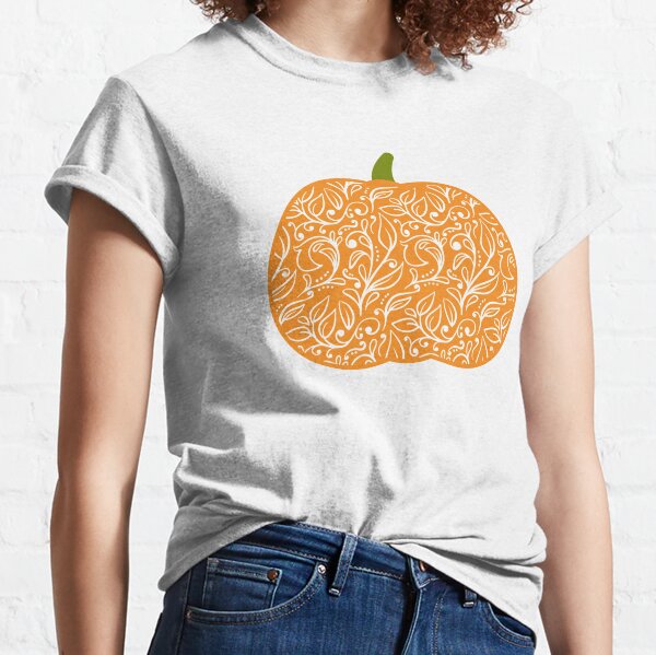 Pumpkin Svg T Shirts Redbubble - halloween pumpkin shirt custom outfit roblox