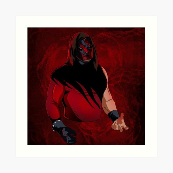 Kane Wwe Wall Art | Redbubble