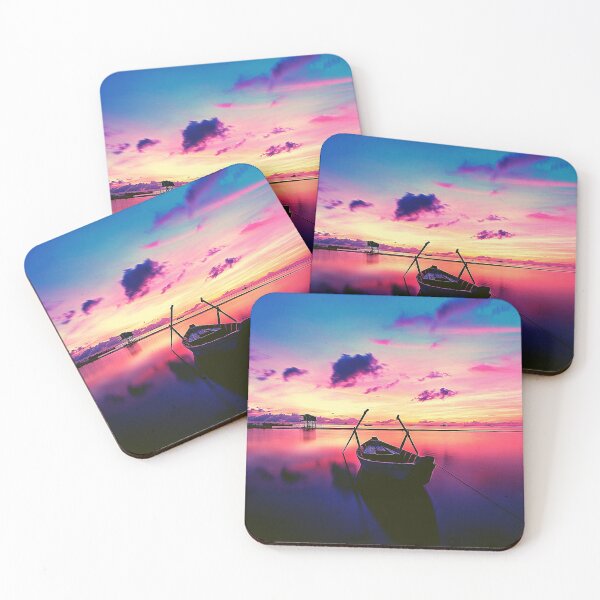 Item preview, Lilac twilight sunset calm sea designed and sold by Erick  Tezó.