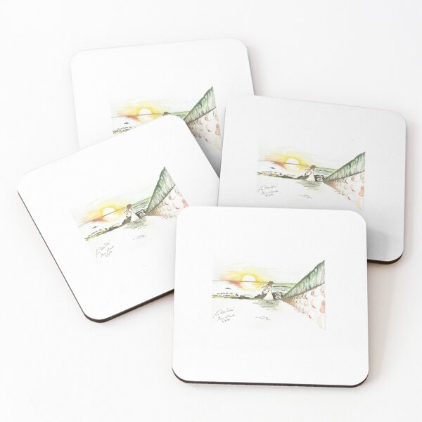 Item preview, Sunset at the beach of Les Petites-Dalles - Marie d'Orville designed and sold by Marie-d-Orville.
