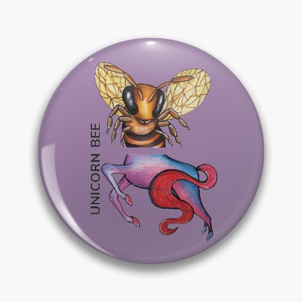 Item preview, UNICORN BEE by FrankenDuo mulberry violet designed and sold by FrankenDuo.