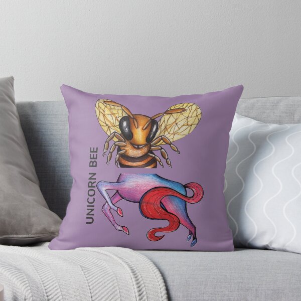 Item preview, UNICORN BEE by FrankenDuo mulberry violet designed and sold by FrankenDuo.