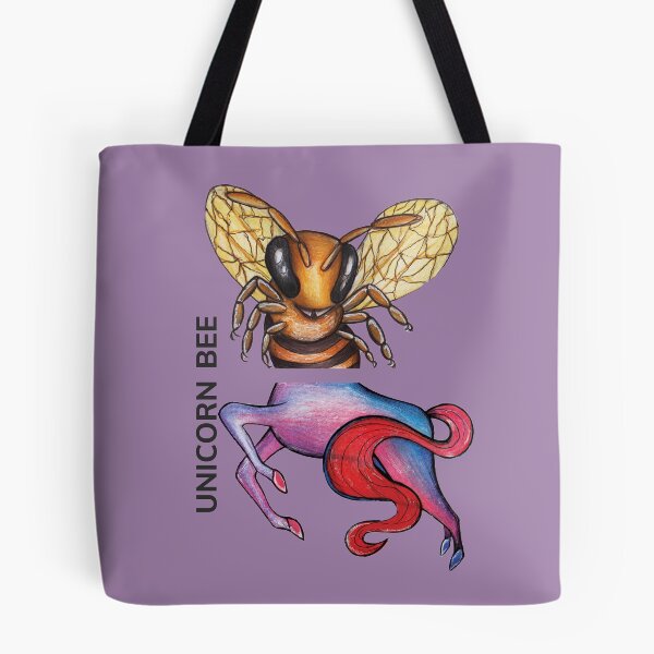 Item preview, UNICORN BEE by FrankenDuo mulberry violet designed and sold by FrankenDuo.