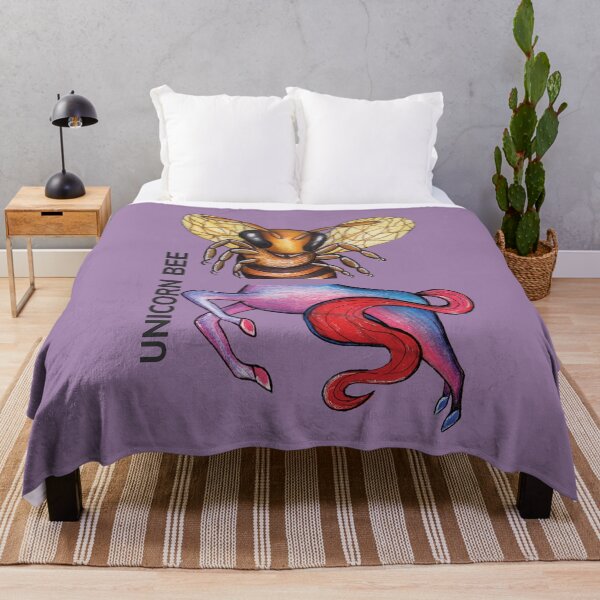 Item preview, UNICORN BEE by FrankenDuo mulberry violet designed and sold by FrankenDuo.