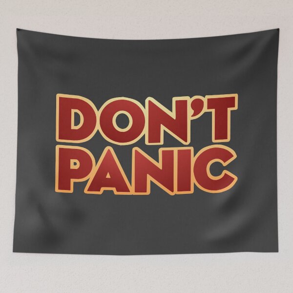 Item preview, DON´T PANIC designed and sold by MycroftAAT.