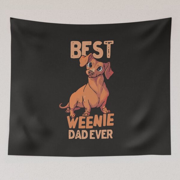 Item preview, Dachshund Dad Cute Cartoon designed and sold by MrEddie10.
