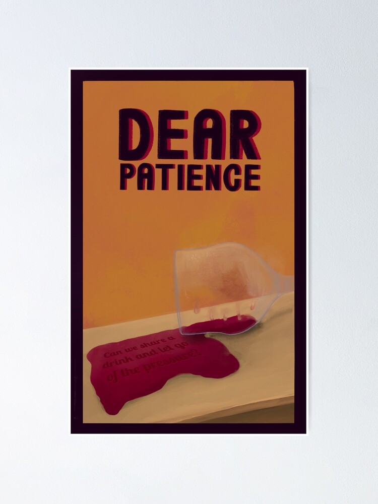 Niall Horan Dear Patience Lyrics | Art Board Print