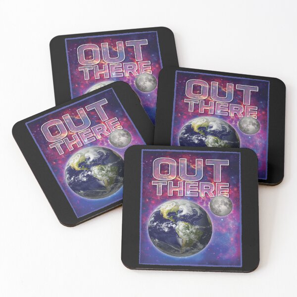 Item preview, Out There Space Earth Moon and Nebula designed and sold by Reconocer.