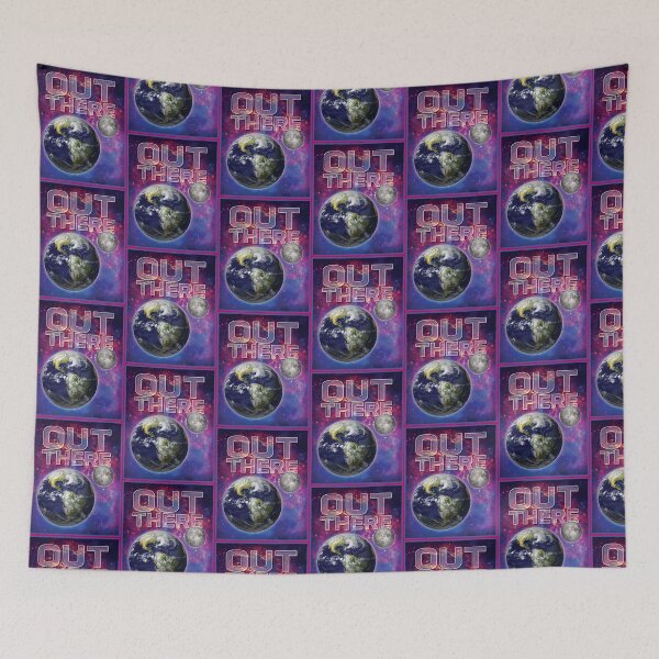 Item preview, Out There Space Earth Moon and Nebula designed and sold by Reconocer.