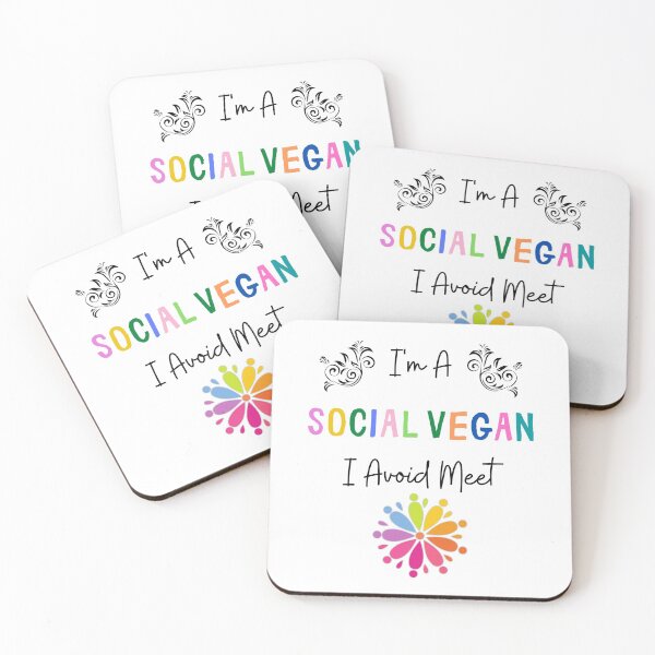 Item preview, Social Vegan designed and sold by GoodGirlDesigns.