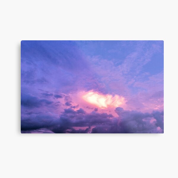 Clouds Metal Print