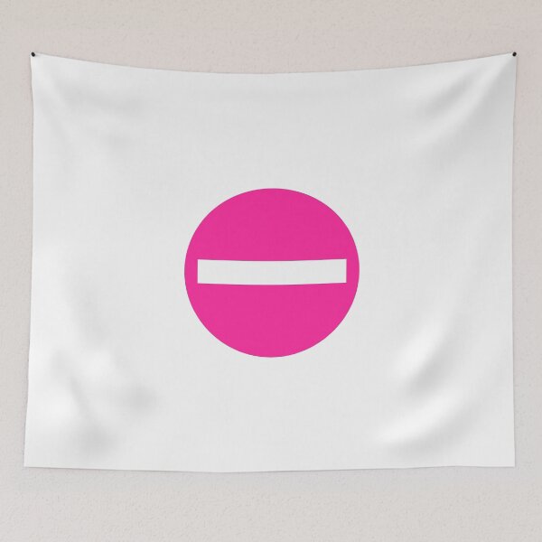 Item preview, Pink Don't Disturb & No Entry Sign designed and sold by LeenDesign.