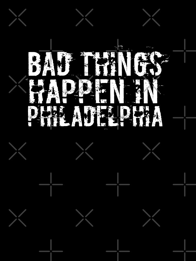 Thumbnail 3 of 3, Scarf, Bad Things Happen In Philadelphia designed and sold by CodingForTech.