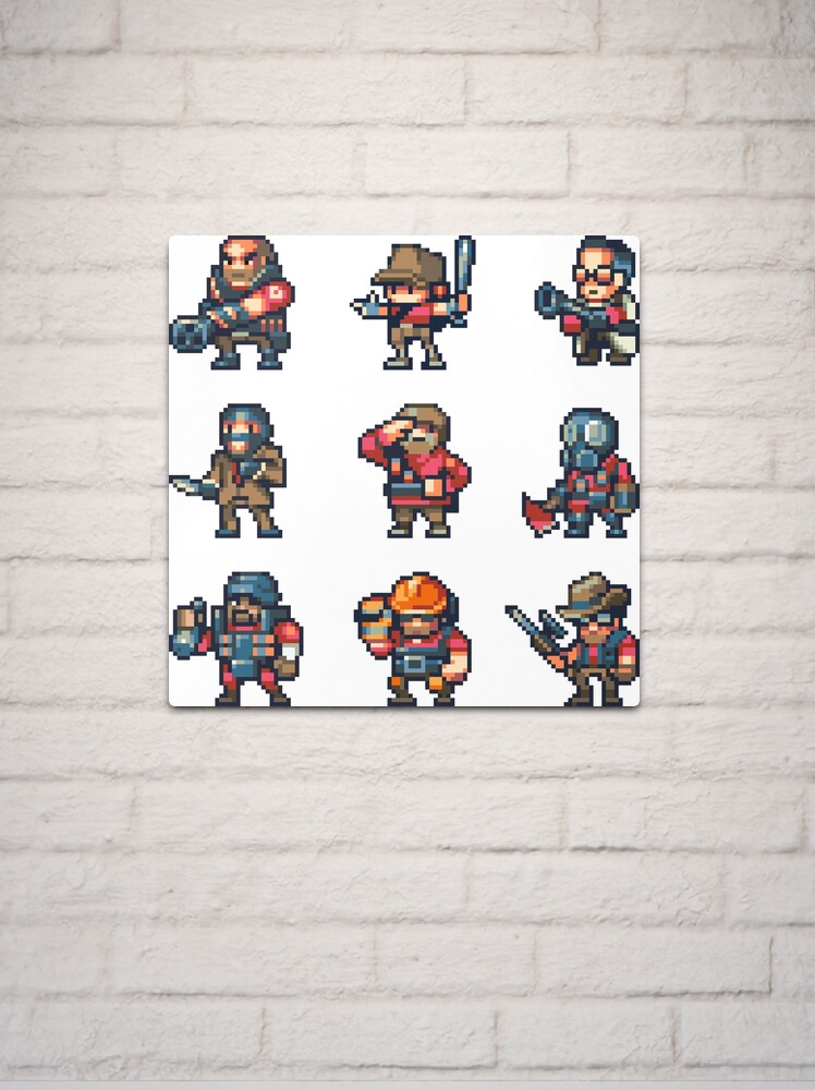 2015: The Year of Pixel Dailies  Pixel art games, Team fortress 2, Team  fortress