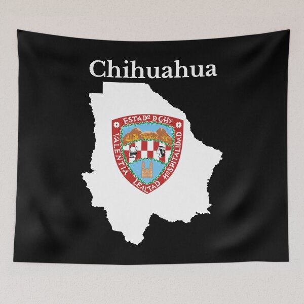 Item preview, Chihuahua State Map Flag, Mexico designed and sold by marosharaf.