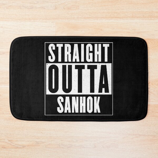 Item preview, Straight Outta Sanhok designed and sold by SPAZE-Typo.