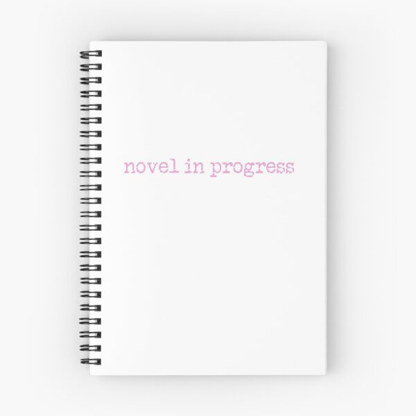 Item preview, novel in progress in pink designed and sold by TeaRoseWriter.