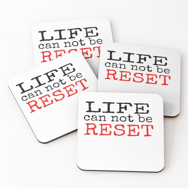 Item preview, LIFE CAN NOT RESET designed and sold by montilla20.
