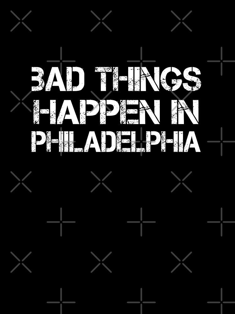 Thumbnail 3 of 3, Scarf, Bad Things Happen In Philadelphia designed and sold by CodingForTech.