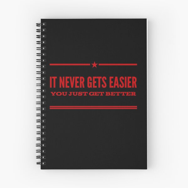 Item preview, It never gets easier , you just get better  designed and sold by Md1982.