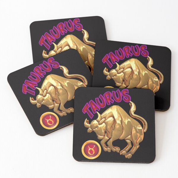 Item preview, TAURUS SIGN • Things for personal use and gifts / Theme: Astrology, Horoscope, 12 Signs, Birthday, Zodiac • designed and sold by •GOLDENGENES •.