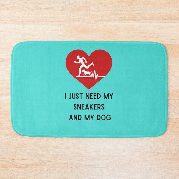 Item preview, Just need my sneakers and my dog designed and sold by stelsanc.