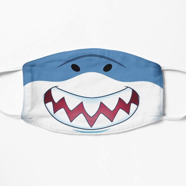 Happy Shark Flat Mask