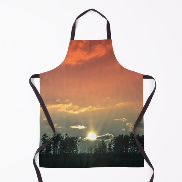 Item preview, Sunset and fir tree silhouette designed and sold by Stéphane Thirion.